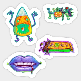 Halloween Candy Pack 1 Sticker